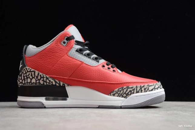 Air CK5692-600 Red Jordan 3 Cement 0729